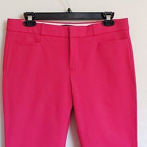 Banana Republic Hot Pink Sloan Pants